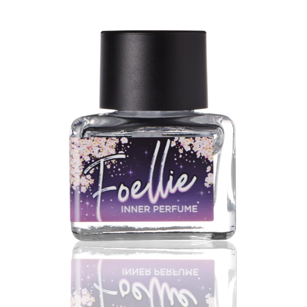Foellie] eau de cherry blossom - Feminine Inner Beauty Perfume (for Underwear), Sweet Cherry blossom Scents Fragrance, 5ml(0.169 fl oz)
