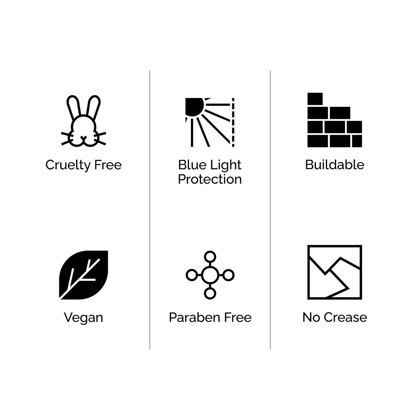 OFIR Skin Satin Medium Coverage Foundation | Buildable, Non-Creasing Finish | Vegan, Cruelty-Free, Paraben-Free Makeup | Blue Light Protection | 1 FL OZ (Truffle - Very Deep Cool)