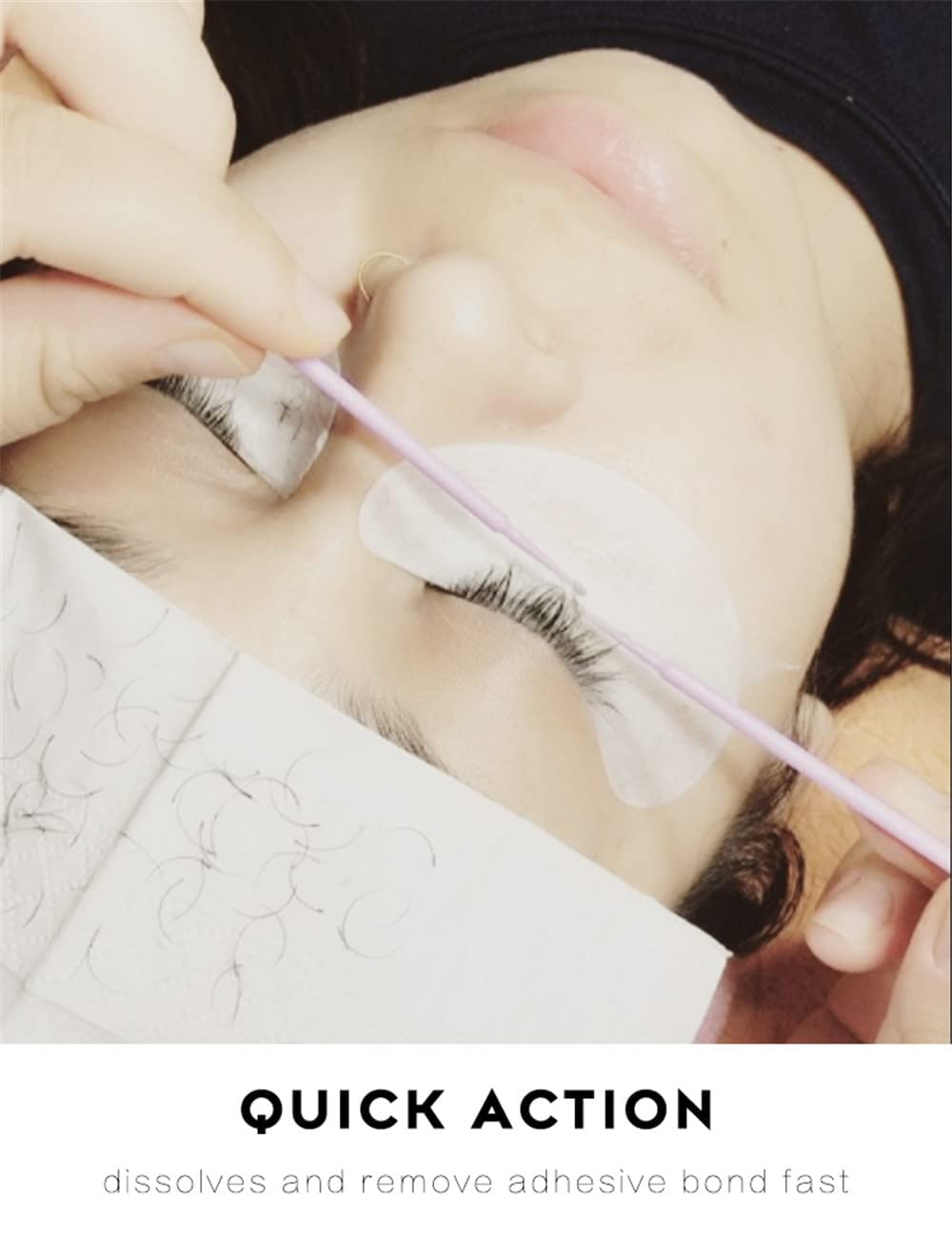 Eyelash Extension Remover, Lash Remover for Lash Extensions, Eyelash Super Premium Gel Type Lash Gel Remover Lash Extension Glue Remover Professional Use Only -15ML