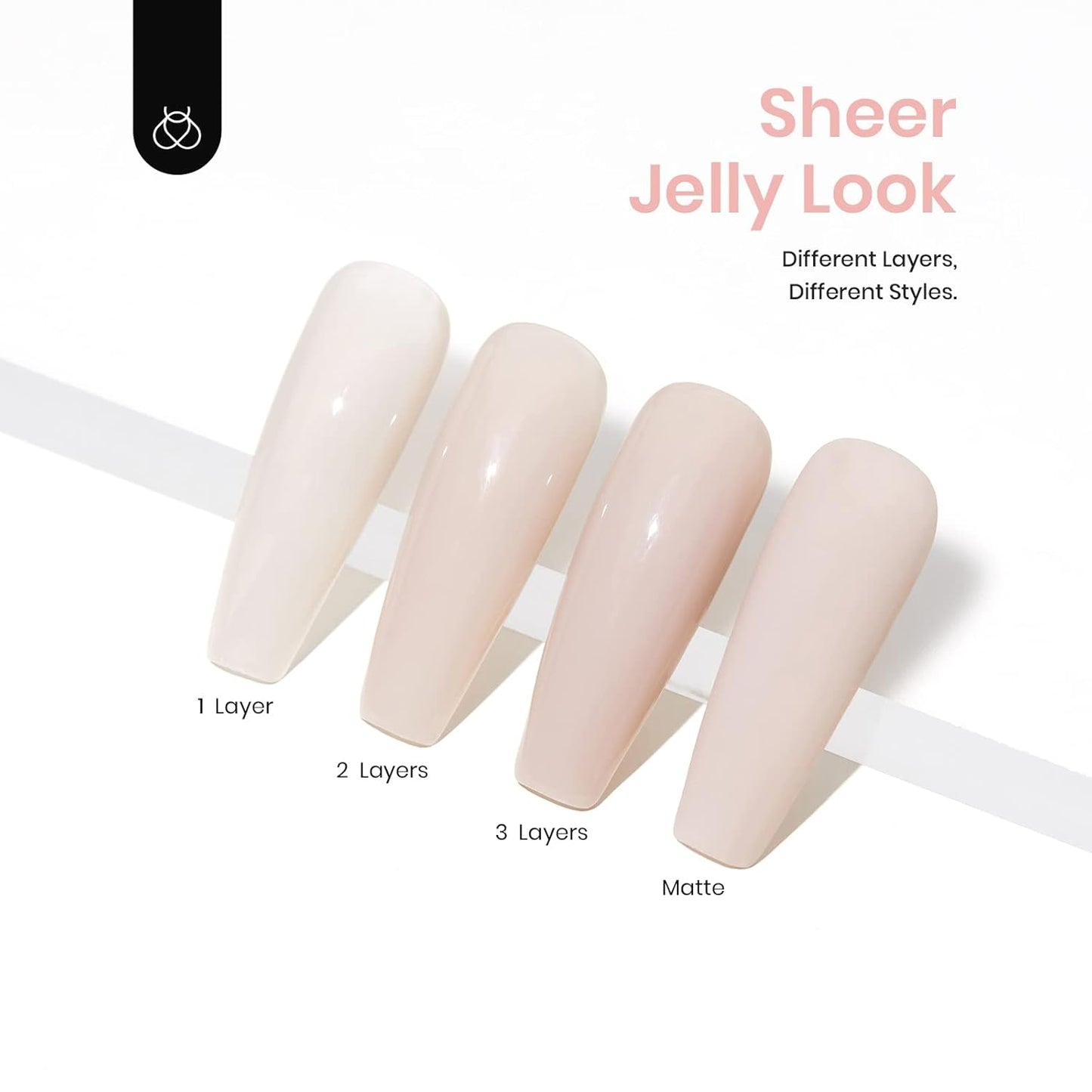 beetles Gel Nail Polish 6 Colors, Pink Champagne Glitter Gel Nail Kit Old Money Collection Nude Pink Cream Color Soak Off UV LED Nail Polish Manicure Kit for Women Girls Back to School Nails