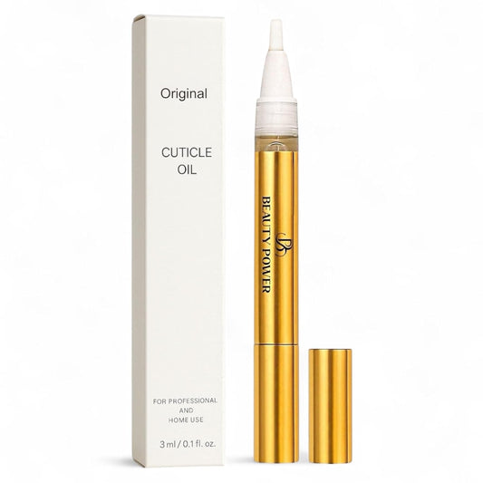 Nail Oil Cuticle Pen - Fragrance Free - Nail Strengthener & Growth Serum with Vitamin A, D, E, B5, Grapeseed & Natural Oils - Repair for Brittle, Peeling, Thin Nails (No Scent) | alldaygood beauty