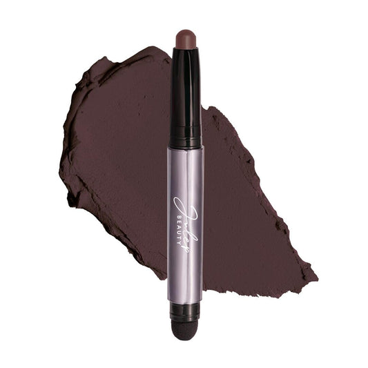 Julep Eyeshadow 101 Cream-to-Powder Waterproof Shadow Stick – Black Cherry Matte – Long-Lasting, Crease-Proof, Rich Toned Burgundy Matte Cream Eyeshadow with Built-in Smudger | alldaygood beauty