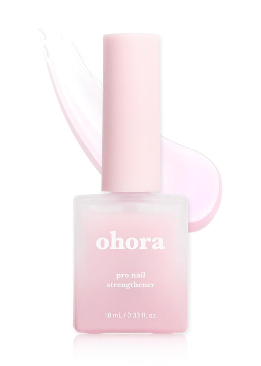 ohora Gel Nail Care (Pro Nail Strengthener) - Corrects Nail Texture, Easy to Use & Easy to Remove for Semi Cured Gel Nail Strip Application - Professional Salon-Quality for Healthy, Strong Nails | alldaygood beauty