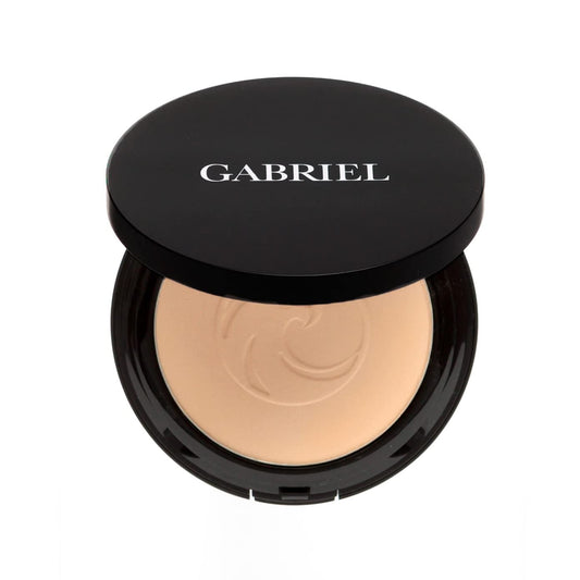 Gabriel Cosmetics - Cruelty-free, Vegan, Gluten-free, Non-GMO Pressed Mineral Foundation, Light Beige, 12g