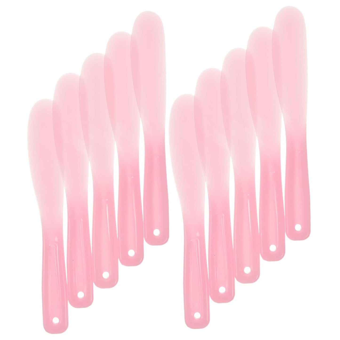 10pcs Tool Stick Makeup Spatula Cosmetic Plate Mixer Cosmetic Mixer Silicone Stirring Tools Beauty Spatula Makeup Plate Spatula Makeup Mixing Tool Makeup Mixer Tool
