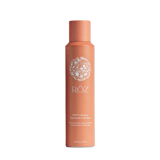 RŌZ Root Lift Spray | Instant Volume Boost| Buildable, Non-Sticky, Lightweight Hold | Infused with Mushroom Root, Rice Protein & Radish Root | Silicone-Free | 8 fl oz | alldaygood beauty