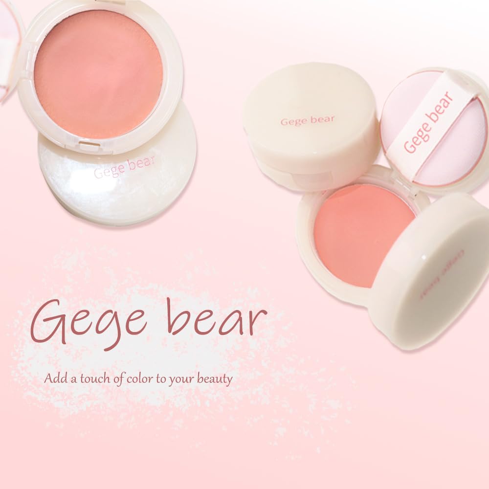 Silky Matte Blush,Blush Powder for Cheeks,Long-Lasting, Natural Look, Powder Blush Palette, Complements All Skin Tones