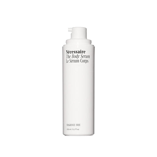 Nécessaire The Body Serum - Hydrating Serum With Hyaluronic Acid, Niacinamide + Ceramides. Dermatologist-Tested. Hypoallergenic. Approved By The National Eczema Association. 150 ml / 5.1 fl oz. | alldaygood beauty