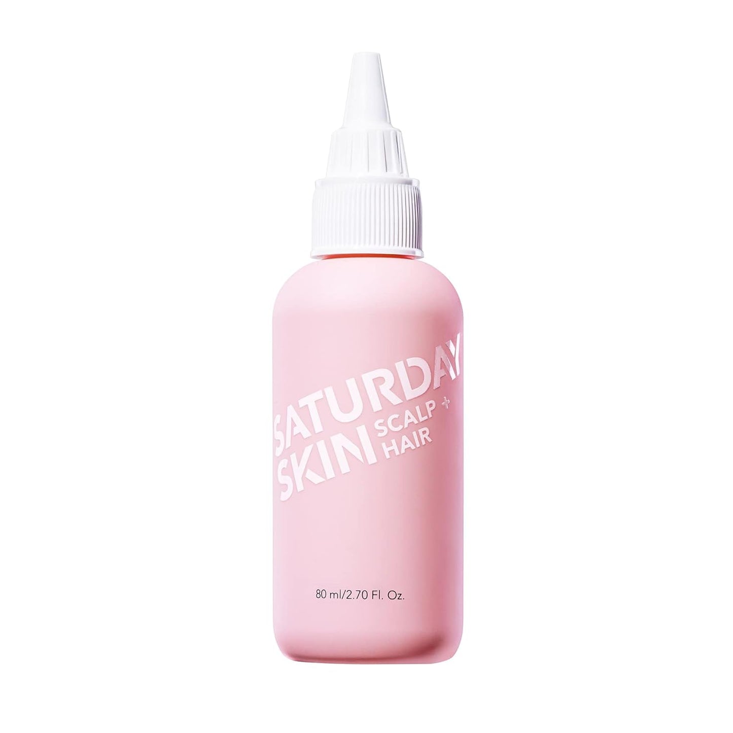 Saturday Skin Scalp + Hair Strengthening Peptide Treatment Overnight Serum Awakened Pepped Nourished Thicker Longer for Thin & Dry Hair Collagen Keratin (2.70 Fl. Oz.)