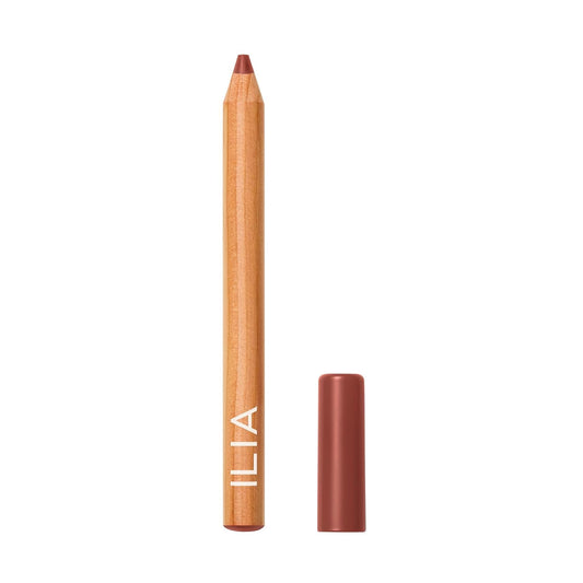 ILIA - Lip Sketch Hydrating Crayon | Hydrate, Plump, Smooth, Strengthen | Long Lasting up to 12-Hours, Bleed-Resistant, Soft-Matte | Barrier-Building, Non-Toxic, Cruelty-Free (Genre)