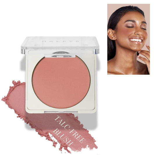 HALEYS Re-pop Smoothing Powder Blush (Love Bite) - Pigmented, Easy Blending, Longwear, Buildable, Talc-Free, V + CF | alldaygood beauty