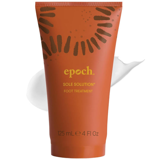 Nu Skin Epoch Sole Solution | Effective Foot Cream for Dry Cracked Heels and Feet | Foot Care with Urea Cream for Feet | Repair Foot Health | Moisturizer & Lotion for Clean Feet | 4 Fl Oz | 1 Pack | alldaygood beauty