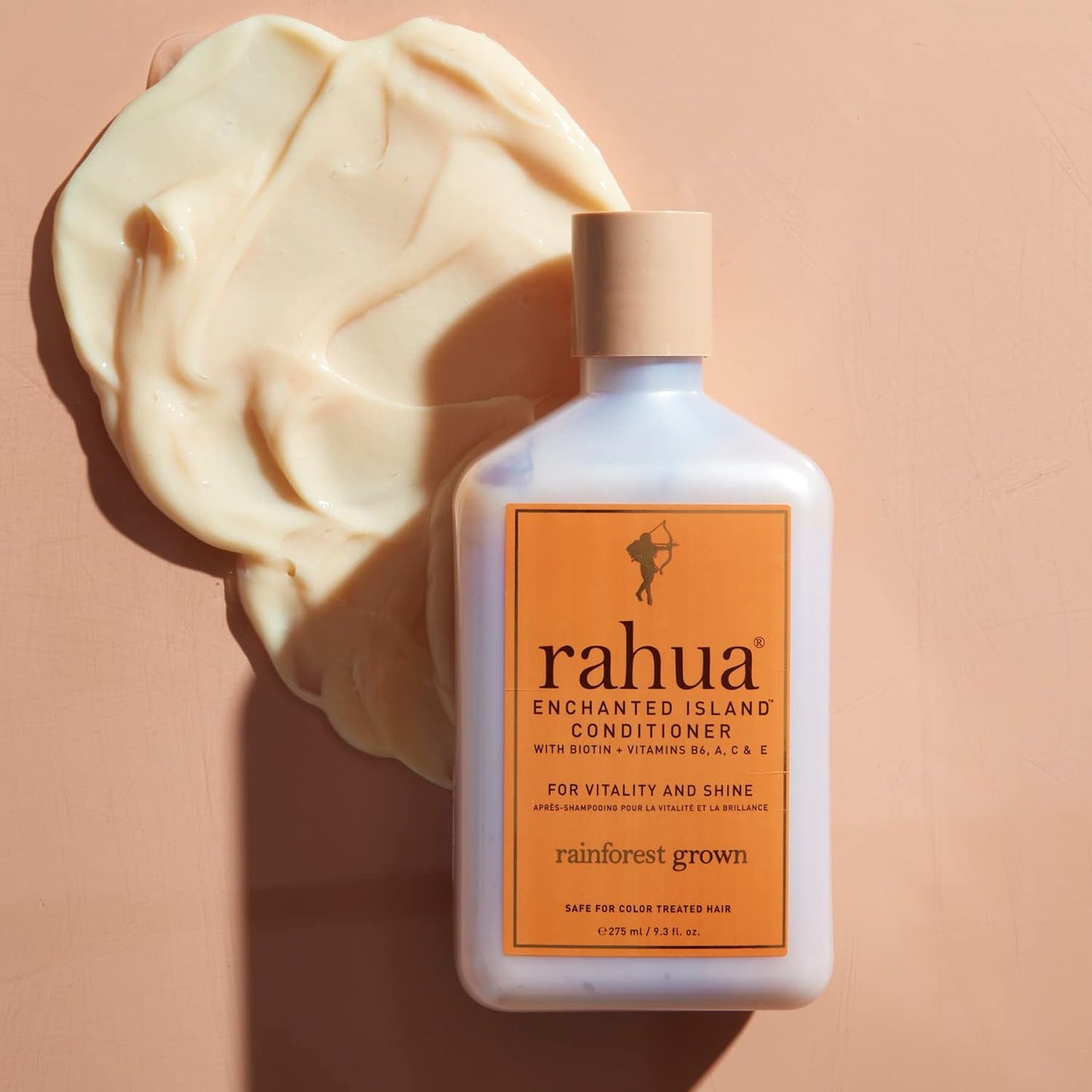 Rahua Enchanted Island Hair Conditioner with Biotin, 9.3 Fl Oz, Supports Strength, Hair Growth & Shine, All Hair Types, Vitamin C, E, A, B6, Coconut Guava Scent, Nourishing Hair Care for Men and Women