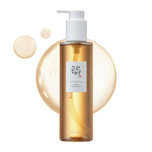 Beauty of Joseon Ginseng Cleansing Oil Waterproof Makeup Remover for Sensitive, Acne-Prone Facial Skin. Korean Skin Care for Men and Women, 210ml, 7.1 fl.oz | alldaygood beauty
