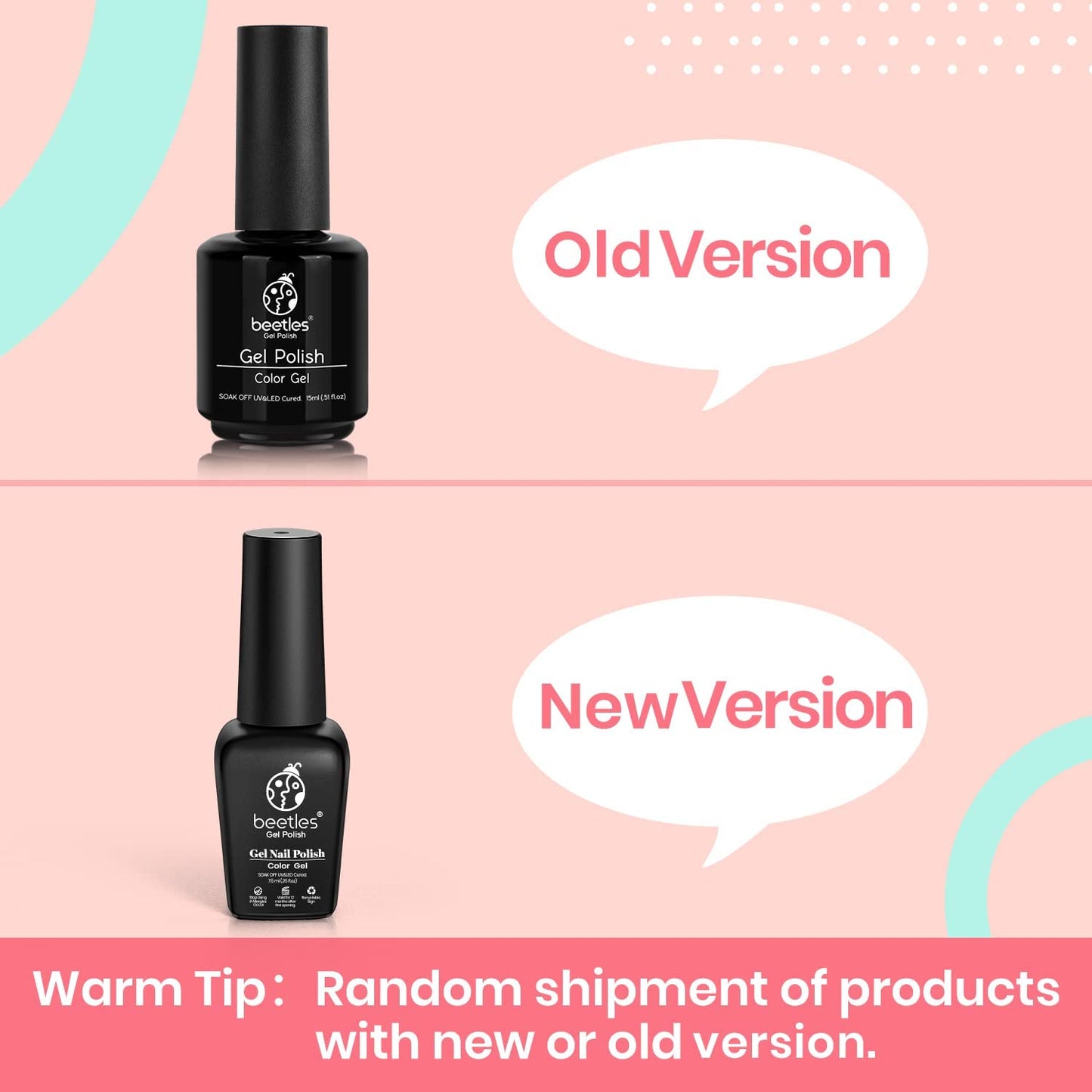 Beetles Fall Gel Nail Polish Set, 6 Colors Burgundy Red Brown Yellow Orange Glitter Gel Nail Polish Soak Off UV Nail Art Design Manicure Gifts for Women