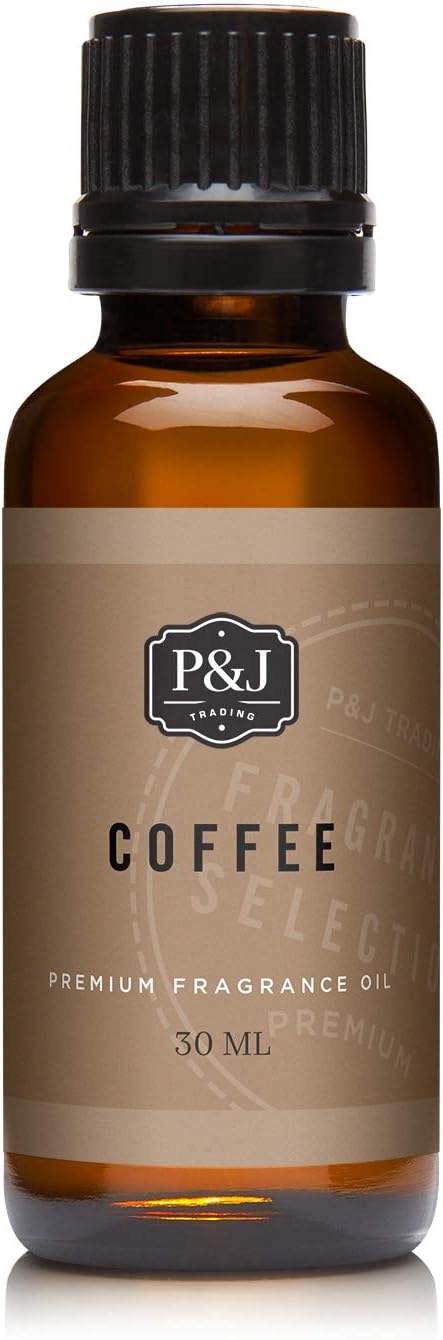 P&J Trading Fragrance | Coffee Oil 30ml - Candle Scents for Candle Making, Freshie Scent, Soap Making Supplies, Diffuser Oil Scents