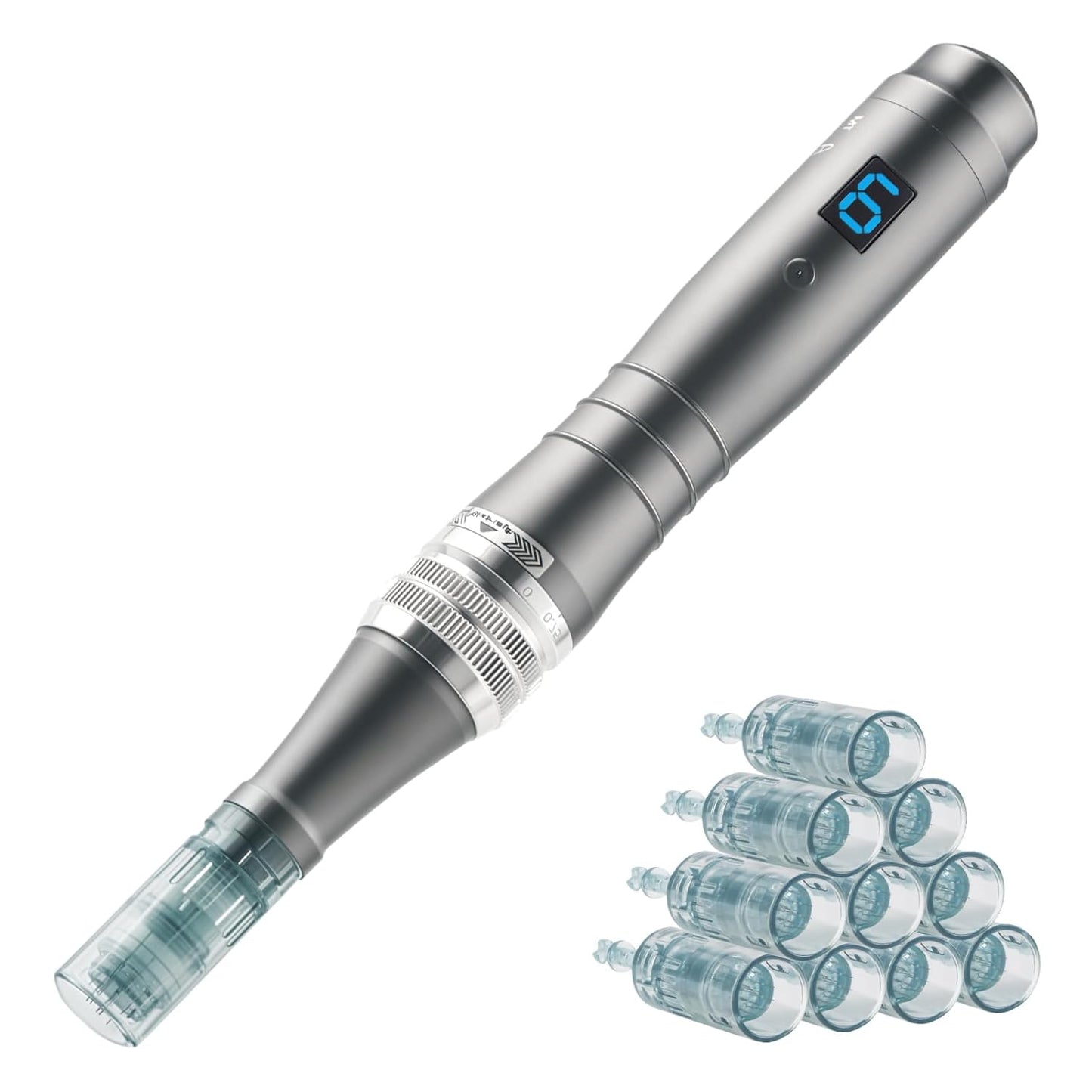 Derma Roller Pen for Women Men, Microneedles Pen Derma Roller kit- 0.25 mm