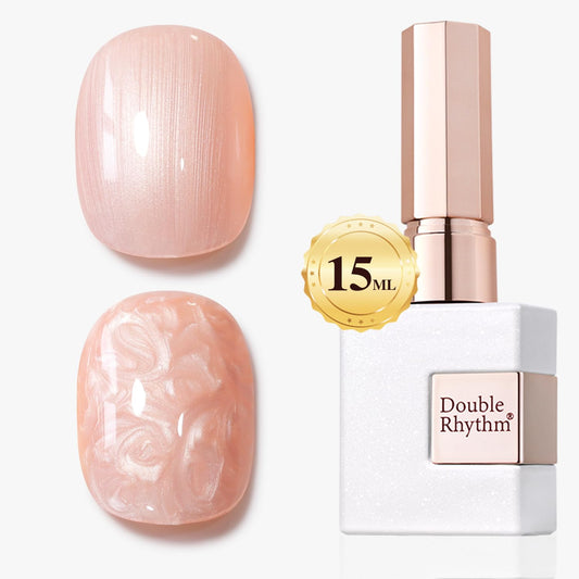 Double Rhythm 15ML Glitter Gel Polish Shimmer Reflective Holographic Color Magnetic for Nail Art Salon DIY at Home (B1138) | alldaygood beauty