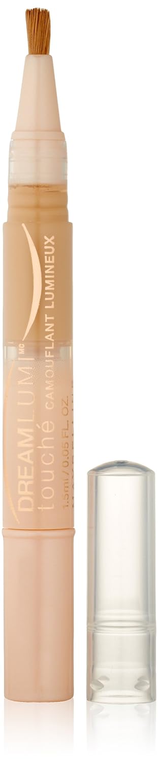 Maybelline New York Dream Lumi Touch Highlighting Concealer, Honey, 0.05 Fluid Ounce