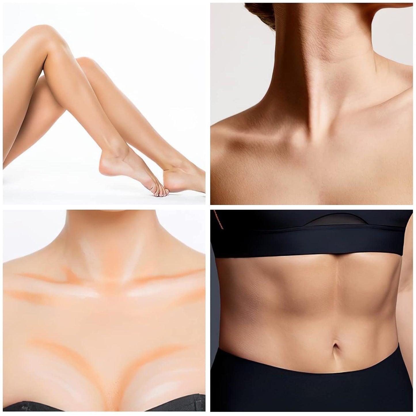 FOCALLURE 2 in 1 Cream Bronzer and Highlighter Stick,Non-greasy & Non-drying Contour Pencil,Easy to Create a Natural Matte Finishing,Long Lasting & Waterproof Face Brighten Make up Pen,MOCHA CHIFFON