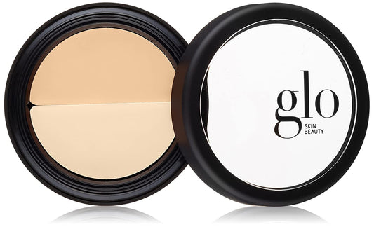 Glo Skin Beauty Under Eye Concealer Makeup with Duo Shades for Custom Blending - Corrects & Conceals Dark Circles & Redness - Buildable Longwearing Coverage (Golden) | alldaygood beauty
