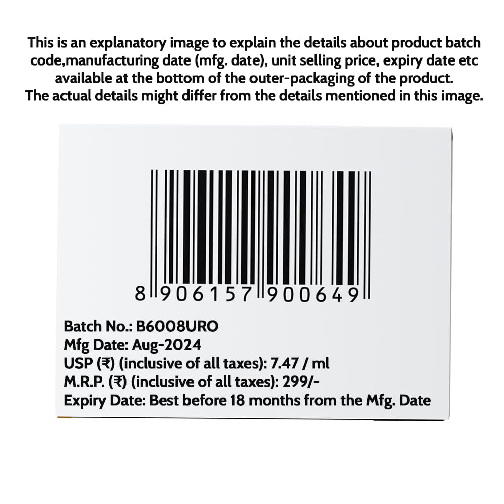 UnderArm Roll-On with 5% AHA| Lactic & Mandelic Acid|Prevents Odour, Brightens Skin & Exfoliates Underarm| For Sensitive Skin|Royal Oudh Fragrance | Alcohol & Aluminium Free|1.35 fl oz