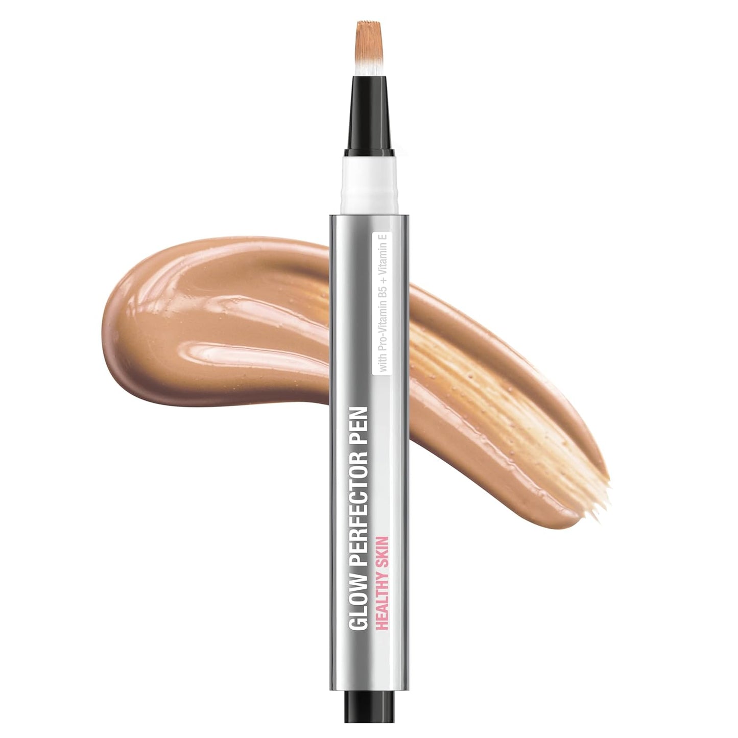 Neutrogena Healthy Skin Glow Perfector Pen, Lightweight Brightening Concealer Pen with Pro-Vitamin B5 & Vitamin E to Brighten Darkness & Dullness for a Natural, Radiant Highlight, Light, .1 oz
