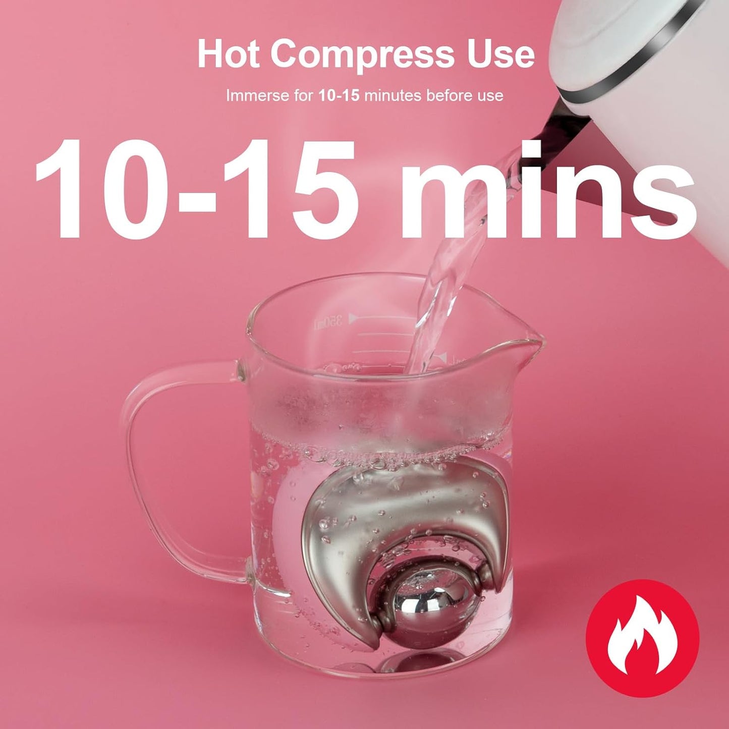 Facial Roller for Eyes and Face, 360° Ice Globes for Face Rotating Eye Cream Applicator Tool Ice Roller for Face and Eyes