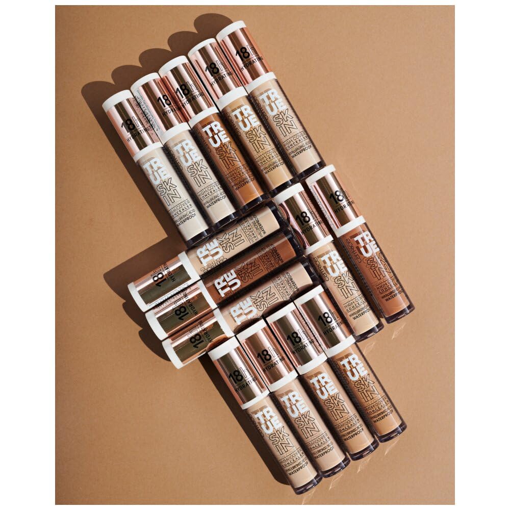 Catrice | True Skin High Cover Concealer (010 | Cool Cashmere) | Waterproof & Lightweight for Soft Matte Look | With Hyaluronic Acid & Lasts Up to 18 Hours | Vegan, Cruelty Free