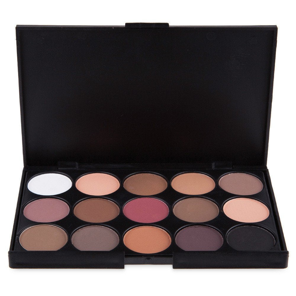 15 Colors Eyeshadow Makeup Palette Cosmetic Contouring Kit - Perfect for Professional and Daily Use