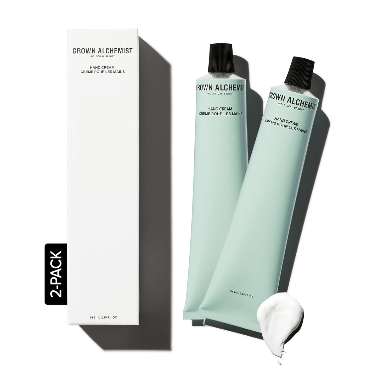 Grown Alchemist Purifying Hand Cream DUO - Tea Tree Extract, Cedarwood. Non-Greasy Moisturizer that Soothes and Softens Hands (2x65ml each)