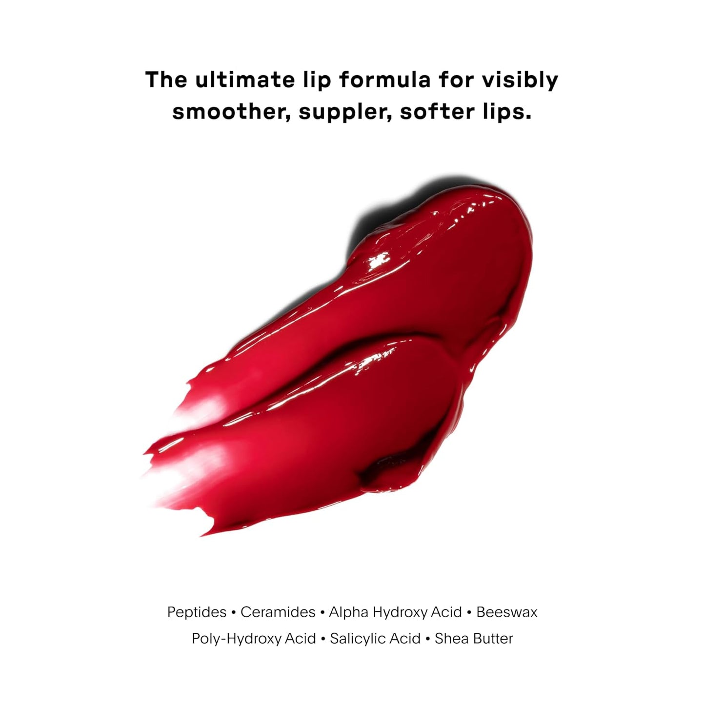 U Beauty The PLASMA Tinted Lip Compound - Anti-Aging & Anti-Wrinkle Lip Gloss, Hyaluronic Acid, Shea Butter & Peptides for Hydration & Plumping, Shanghai - 15 mL