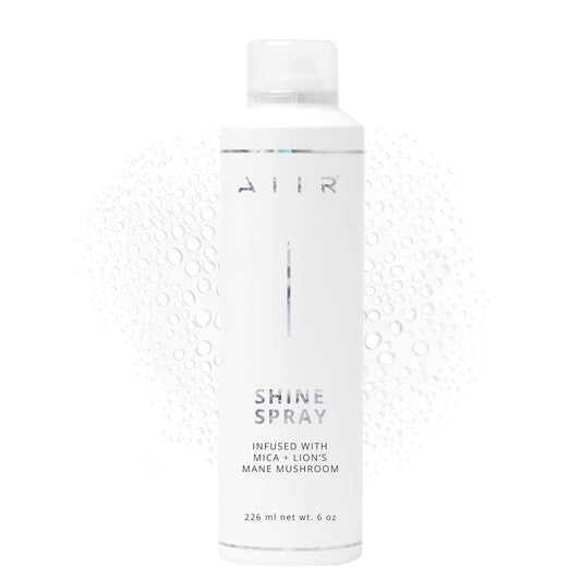 AIIR Shine Spray -Smoothing Spray for Glossy Sleek Hair, Humidity and Frizz Shield Spray, Gloss Spray, Lightweight Spray Coats and Protects Hair, Enhance Shine & Color with Reflect, 6 oz | alldaygood beauty