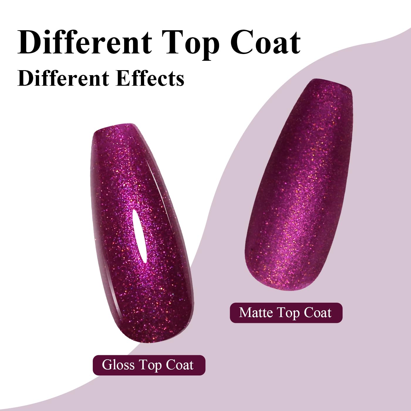 Imtiti Glitter Gel Polish,Starlight Rose Red Sparkle Gel Nail Polish Nail Art Starter Manicure(0.34 Fl Oz-1928)