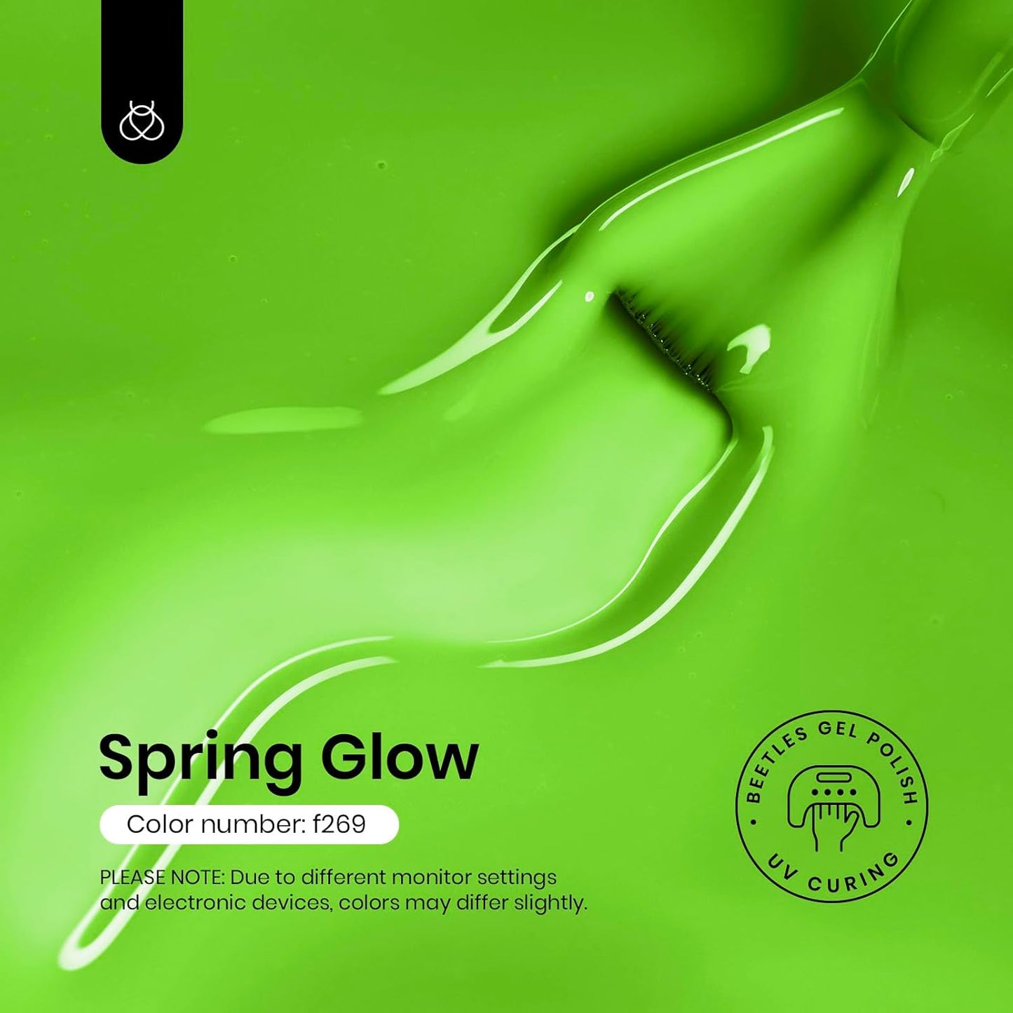 Beetles Green Gel Nail Polish, 15ML Light Green Jelly Gel Polish Soak Off UV Sheer Translucent Effect Spring Summer Gel French Nail Art Design Manicure Gift for Women