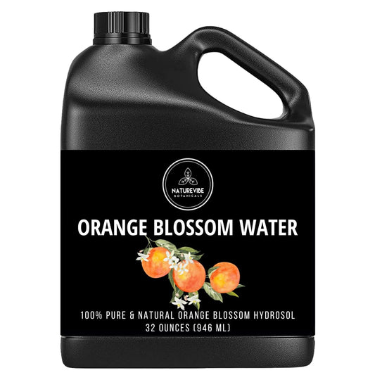 Naturevibe Botanicals Orange Water 32 Ounces | 100% Pure and Natural | Great for Skin Care and Hair Care | alldaygood beauty