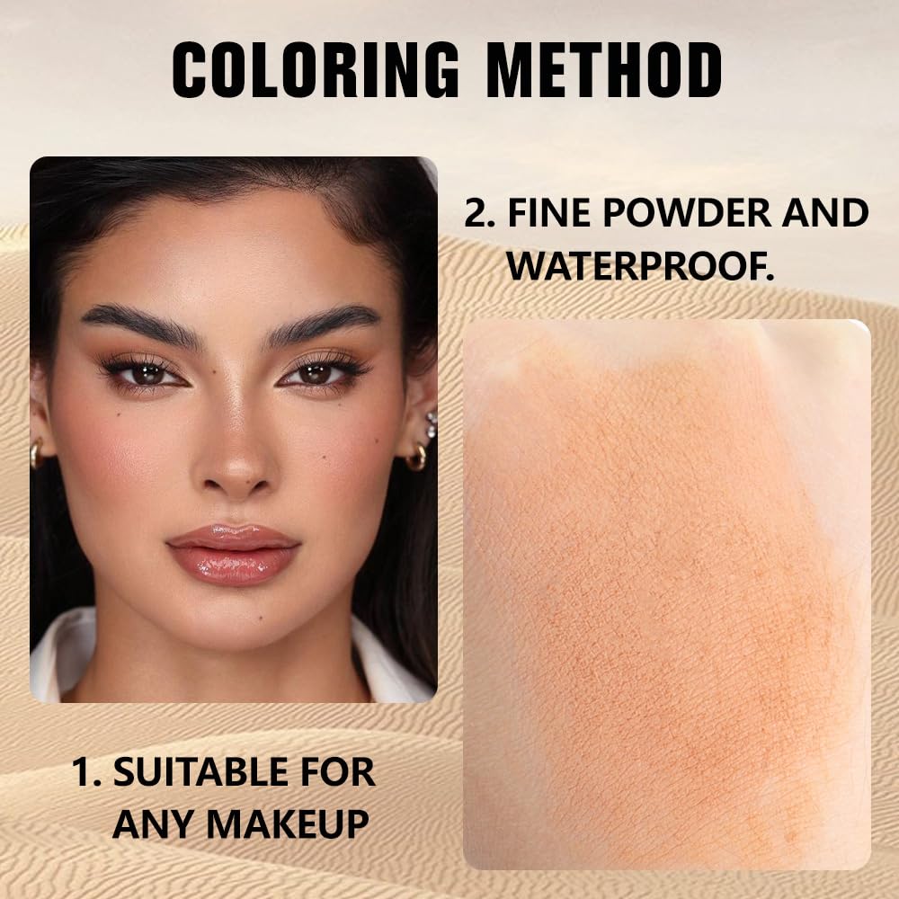 evpct Matte Light Nude Brown Single Eye Shadow Palette Makeup for Older Women, Burly Wood Cream Eye shadow Palette Single for Older Women Matte, High Pigment Monochrome Eyeshadow, sombra de ojos