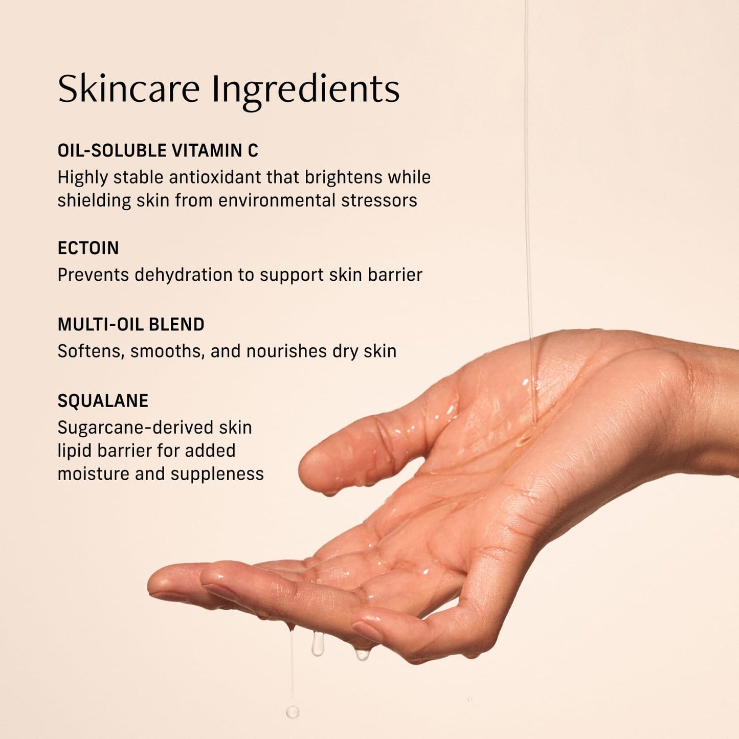 Vitamin C Body Oil for Women and Men. Moisturizing Naked Neroli Scented Body Serum for Glowing Skin. Nourishing, Hydrating After-Shower and Bath Skin Care Moisturizer, 4.2 Fl Oz