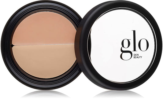 Glo Skin Beauty Under Eye Concealer Makeup with Duo Shades for Custom Blending - Corrects & Conceals Dark Circles & Redness - Buildable Longwearing Coverage (Beige) | alldaygood beauty