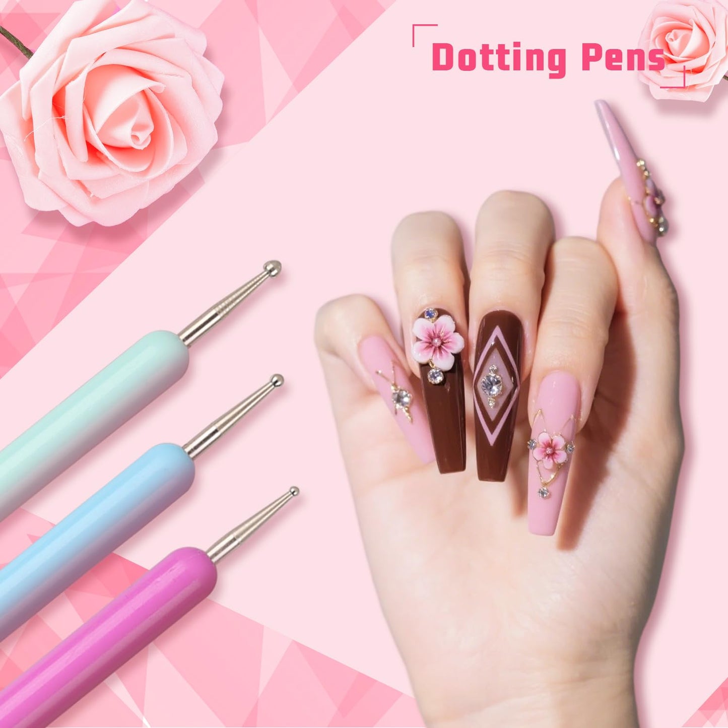 Sponge Pat Paint Nail Gel, Ombre Nails Gradient Gel Nail Blush Blooming Aura Nails Drawing Stripper Floral Painting DIY Nail Art, No Wipe, UV/LED Curing (12 Colors N)