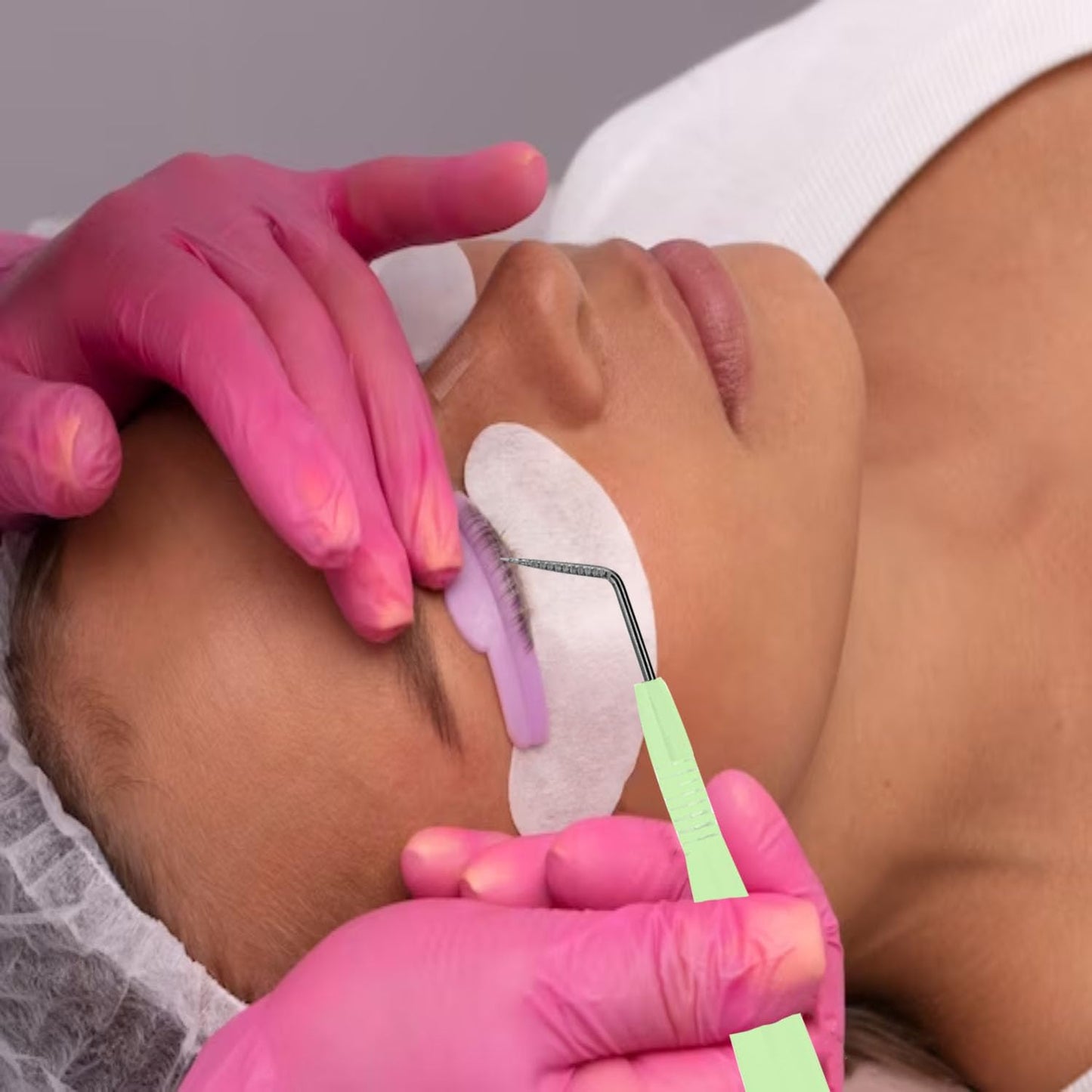 2 Pcs Eye Lash Lift Tool Stainless Steel Y Tool Lash Lift Accessories Precision Lash Lifter Tool - Metal Eye Lash Separator Tool Fine Lash Pro Lash Separator Tool -Professional Lash Supplies Tools