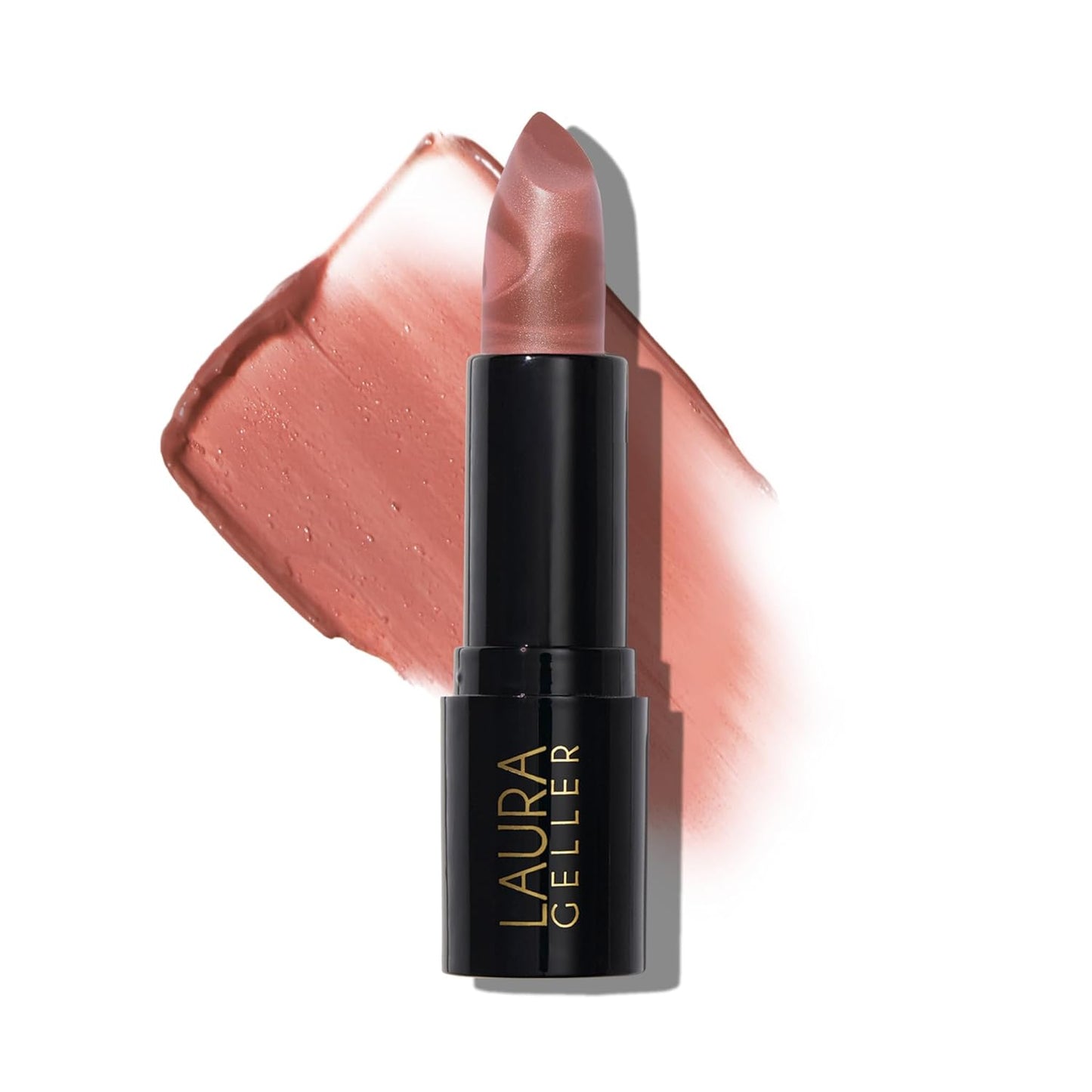 LAURA GELLER NEW YORK Italian Marble Sheer Lipstick - Prego - Hydrating & Lightweight - Vitamin E & Caster Seed Oil - Cream Finish