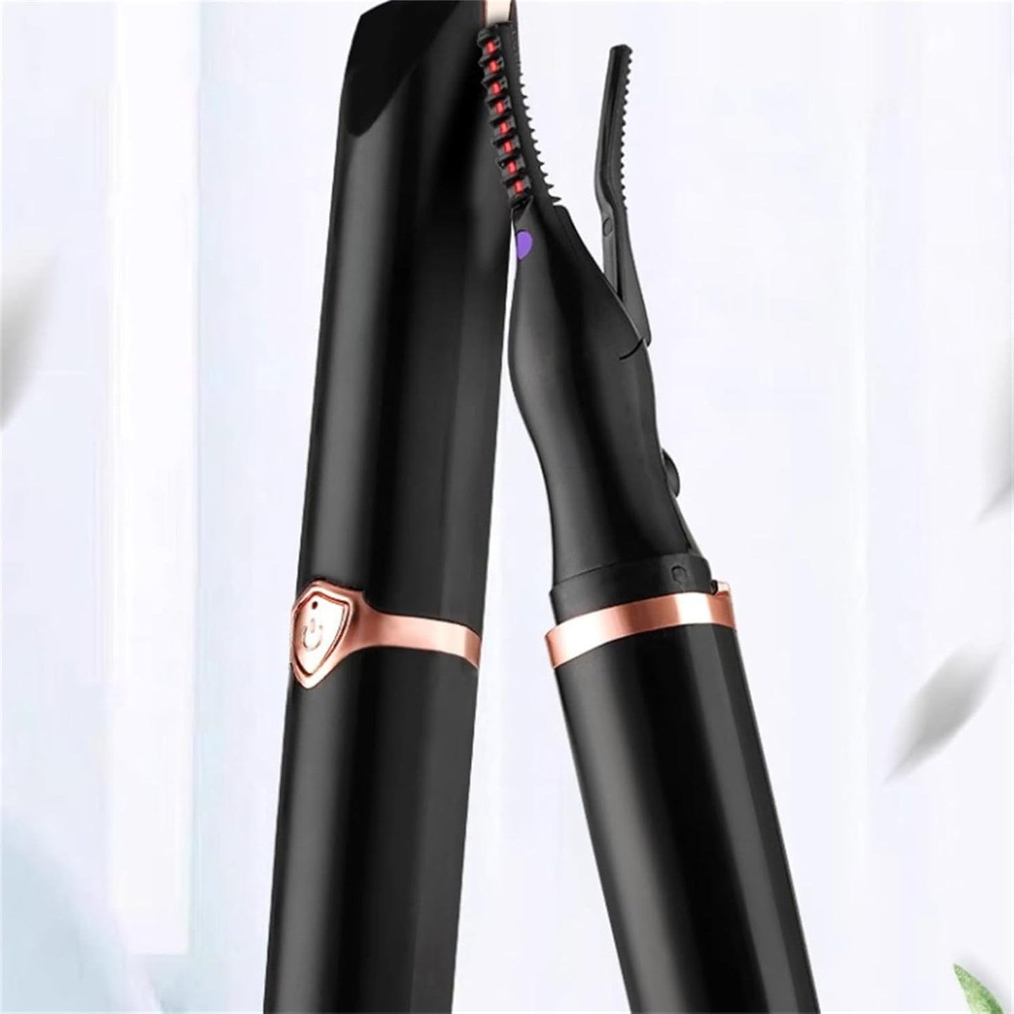 Caedralash Eyelash Curler, New Heated Eyelash Curler, Portable Heated Eyelash Curler, Mini Natural Eyelash Tool, Electric Eyelash Curler, Natural Curling, Smart Temperature Control