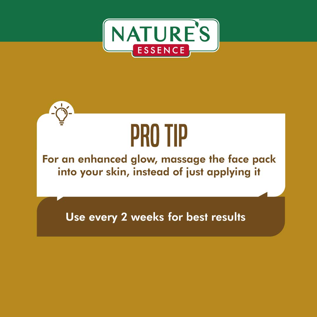 Nature's Essence Glowing Gold Facial Kit (60Grams+15ML)