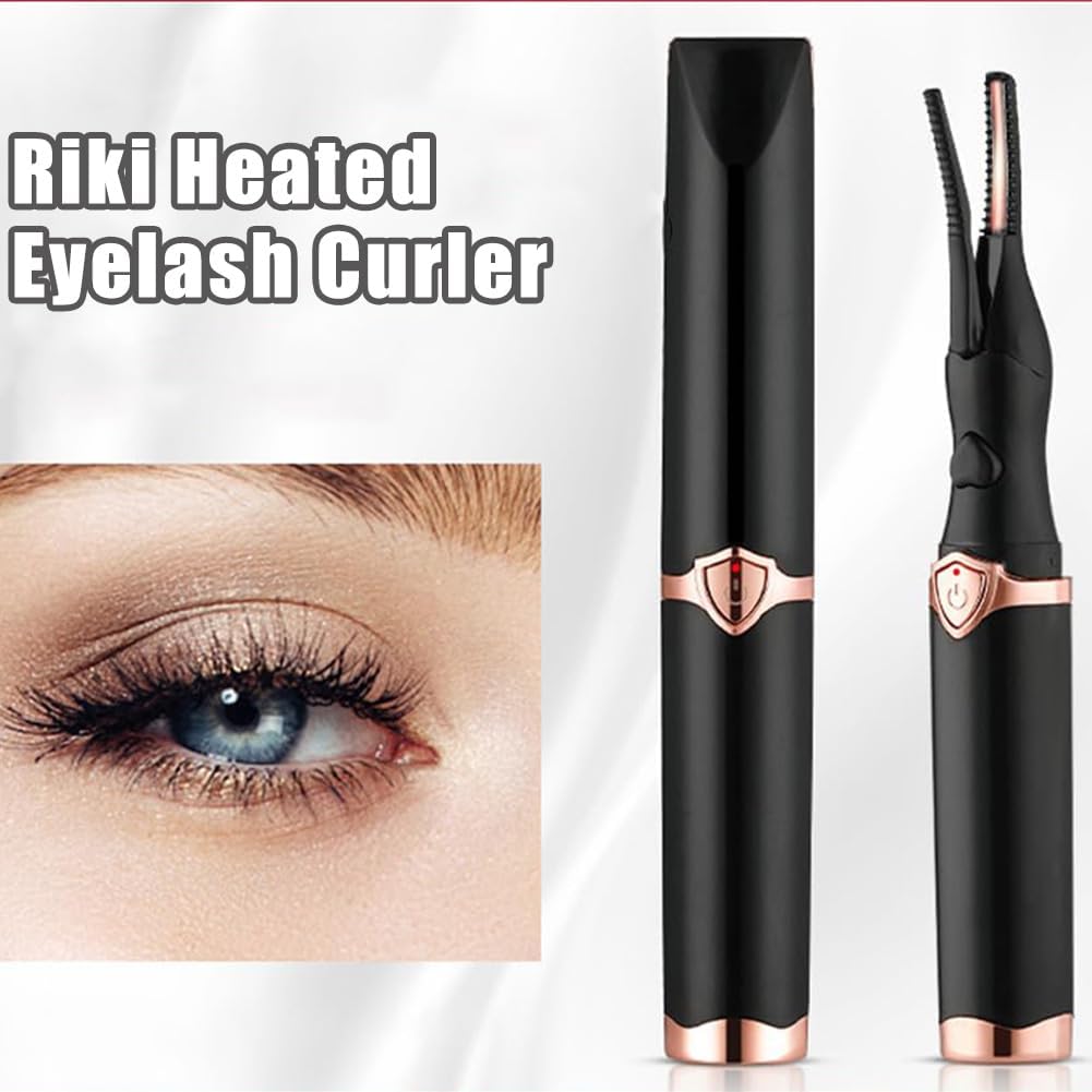 Peshoriadm Eyelash Curler, Electric Eyelash Curler Heated, 2025 New Heated Eyelash Curler with USB Charging, 3 Heat Modes and Smart Temperature Control, Natural Curling 24h Long-Lasting Curl (2Pcs-B)