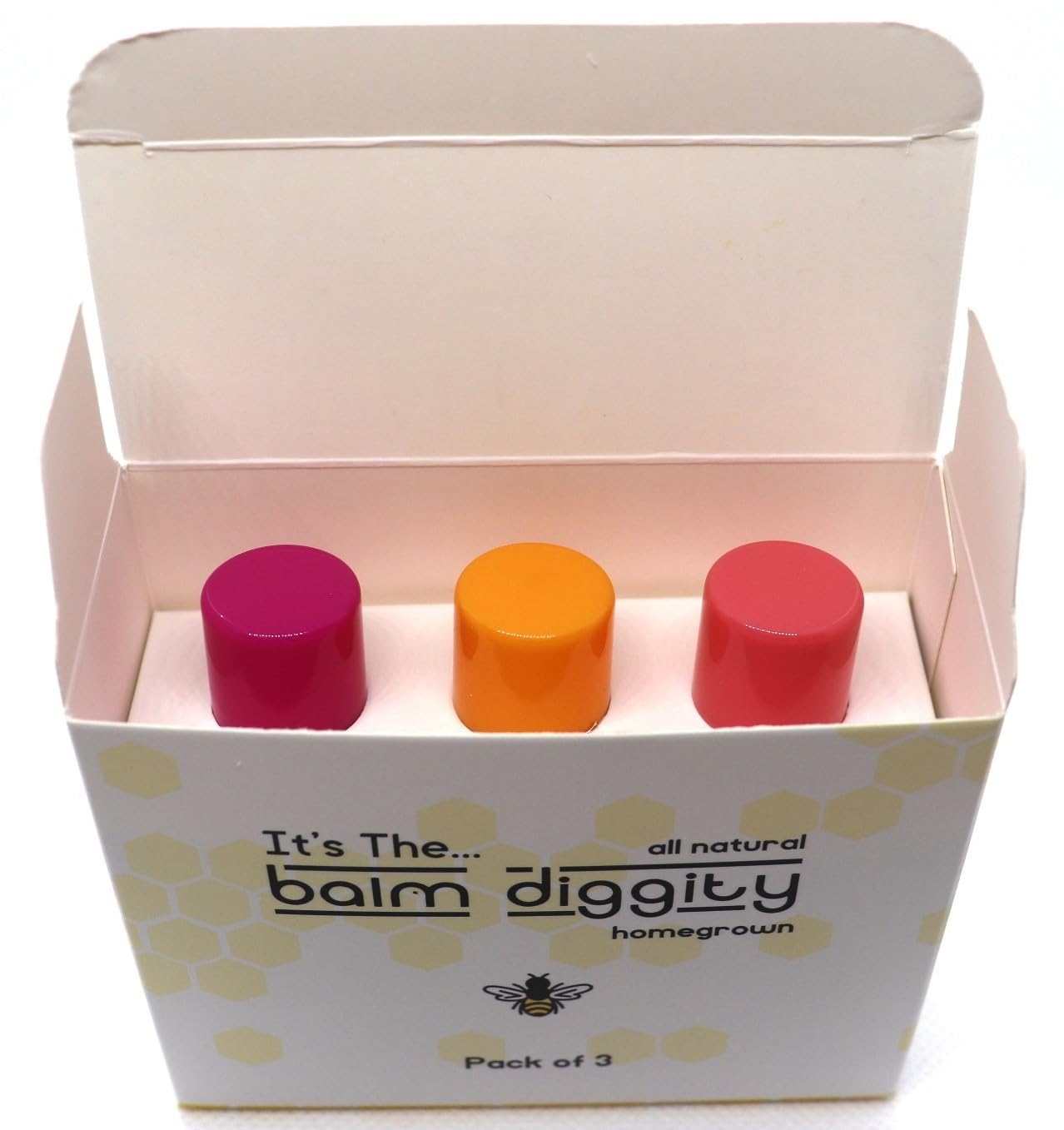 It's The Balm Diggity Beeswax All Natural, Moisturizing, And Nourishing Lip Balm, Made With Only 5 Ingredients, 1 tube, 0.15 ounces (3-PACK)