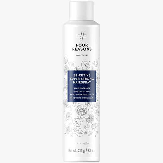 No nothing Sensitive Unscented Hairspray with Extra Hold - Finishing Spray for Styling with Humidity Protection - Fragrance Free & Hypoallergenic - 7.55 oz (New Packaging) | alldaygood beauty
