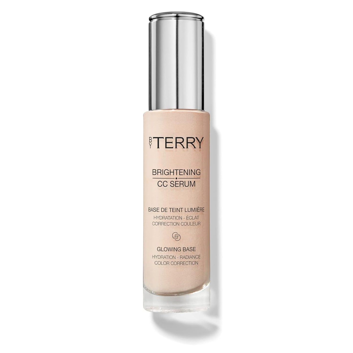 By Terry Brightening CC Serum, Hydrating, Brightening, Illuminating & Color Correcting Skin Primer For Your Face, #2.25 Ivory Light, 1 fl oz