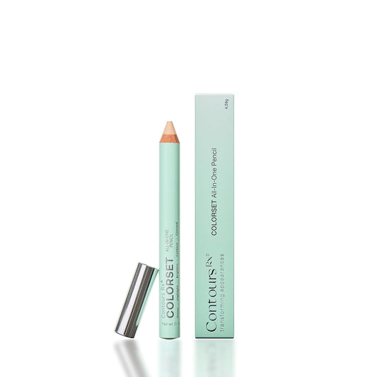 Contours Rx COLORSET All-in-One Primer Pencil – Brightens, Highlights & Conceals | Smooth Canvas for Eye Shadow & Uneven Skin Tone | Hydrating, Vegan & Gluten-Free | alldaygood beauty