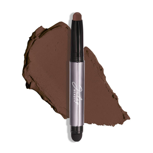 Julep Eyeshadow 101 Cream-to-Powder Waterproof Shadow Stick – Mocha Matte – Long-Lasting, Crease-Proof, Rich Brown Matte Eyeshadow with Built-in Smudger | alldaygood beauty